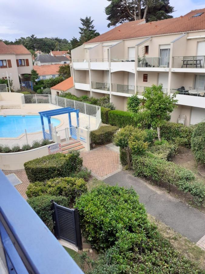 Appartement Au Calme Avec Piscine Et Parking Dans Residence Securisee Saint-Jean-de-Monts Luaran gambar